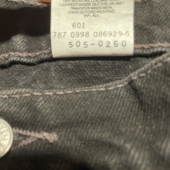 Vintage mens Levi’s 505 size 40/32 - Picture 4 of 4